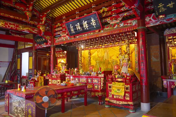 Wan 'an Köyü' ndeki Luoyang Caddesi 'ndeki Zhaohui Tapınağı, Quanzhou şehri, Fujian, Çin. Bu tapınak Quanzhou Song Yuan UNESCO Dünya Mirası Alanı..