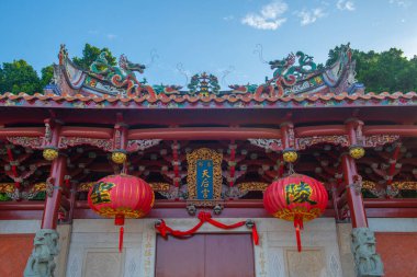 Thean Hou Tapınağı (Tianhou Gong, Tin Hau Tapınağı), Mazu tanrıçasına adanmış Mazu tapınağı..   