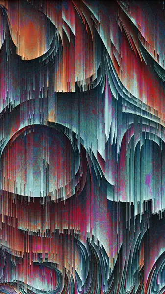 Kreative Abstrakte Bunte Hintergrund Digitale Tapete — Stockfoto