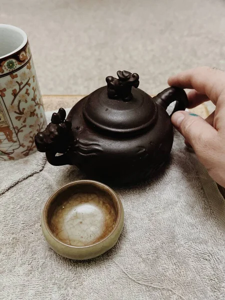 Masada Çay Çaydanlık Var — Stok fotoğraf