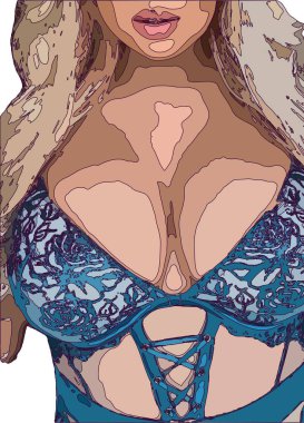 iç çamaşırı seksi genç kız