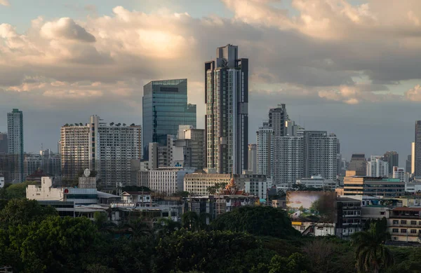 Bangkok Thailand Dec 2022 Beautiful View Modern High Rise Buildings — Stock Photo, Image