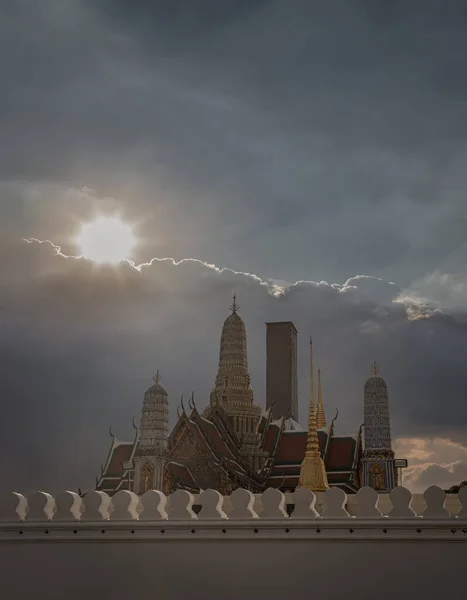 Bangkok Thailand Desember 2022 Arsitektur Indah Thailand Dari Kuil Buddha — Stok Foto