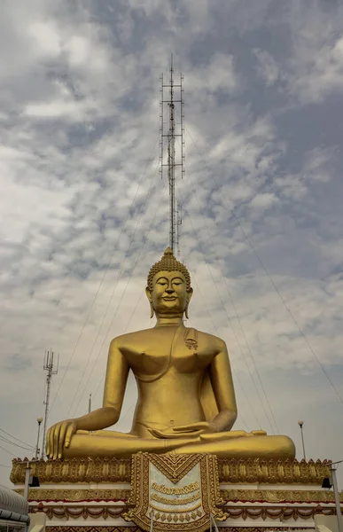 Nakhon Sawan Tailândia Abril 2023 Buda Sagrado Chamado Phra Buddhachinnasi — Fotografia de Stock