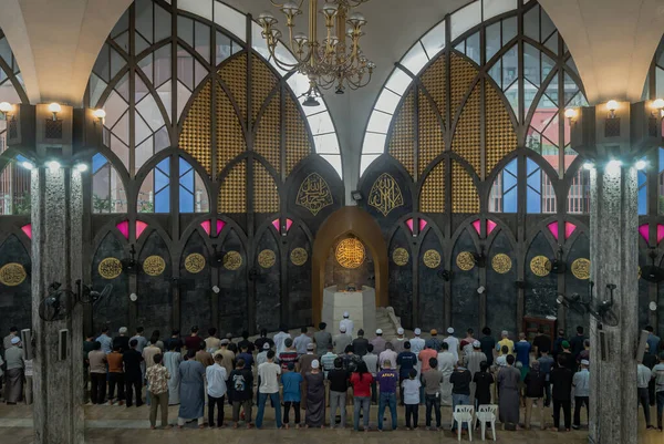 Bangkok Thailand Maj 2023 Imamen Bönens Ledare Religiösa Muslimska Män — Stockfoto