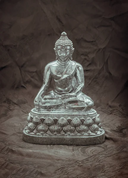 Фігура Смарагдового Лорда Будди Ґаута Або Сіддхата Ґаутама Статуя Будди — стокове фото