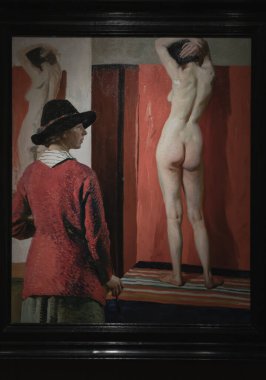 Londra, İngiltere - 12 Temmuz 2025 - Tablo Dame Laura Knight 'ın 