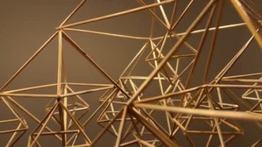 Evde Ukrayna 'nın Noel sembolü olarak saman örümceği