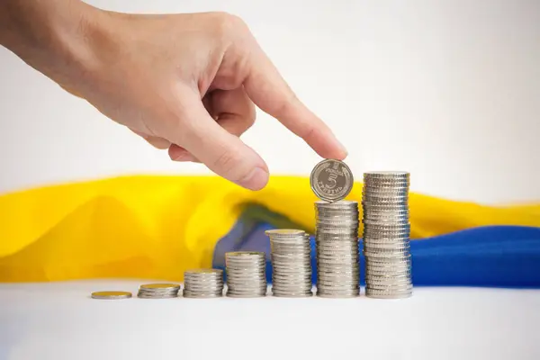 Hryvnia 'nın güçlenmesinin gösterimi, Ukrayna' ya mali yardım