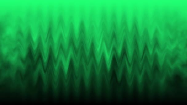 Siyah Yeşil Dalgalar Video Için Dalgalı Arka Plan Küçük Dalgalar — Stok video