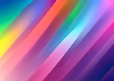 Gradyan arkaplan tasarımı karışık renkler, modern trend renkleri parlak resimleme paleti