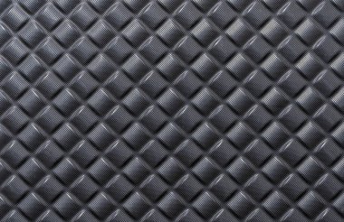 Pırlanta desenli desenli yüzeyin yakın görüntüsü.