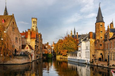 Brugge 'ün eski kanalları