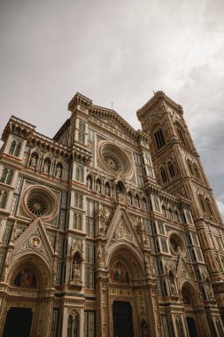 İtalya, Floransa 'da Santa Maria del Fiore Katedrali Cephesi
