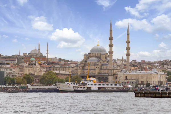 stock image Istanbul city view from Golden Horn overlooking Rustem Pasha Mosque, Istanbul, Turkey