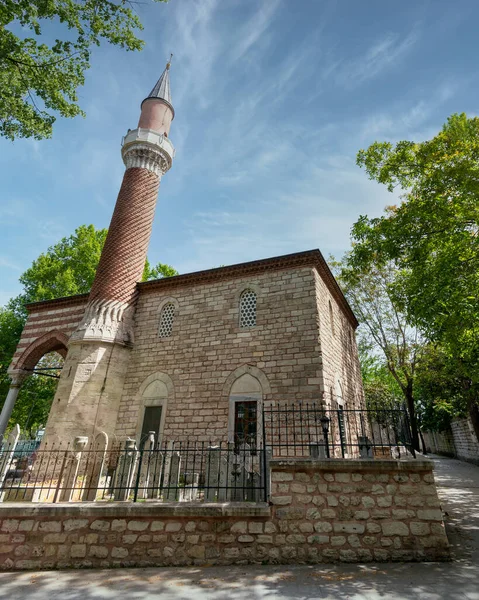 Τζαμί Burmali Burmali Minare Camii Ένα Οθωμανικό Τζαμί Του 16Ου — Φωτογραφία Αρχείου