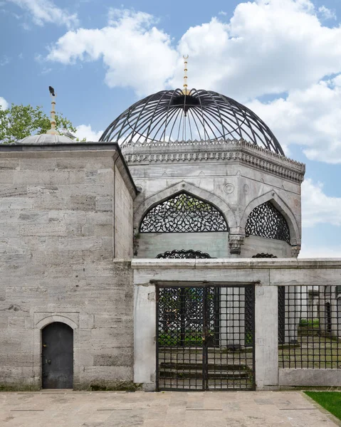Túmulo Emetullah Rabia Gulnus Valide Sultan Anexado Mesquita Yeni Valide — Fotografia de Stock