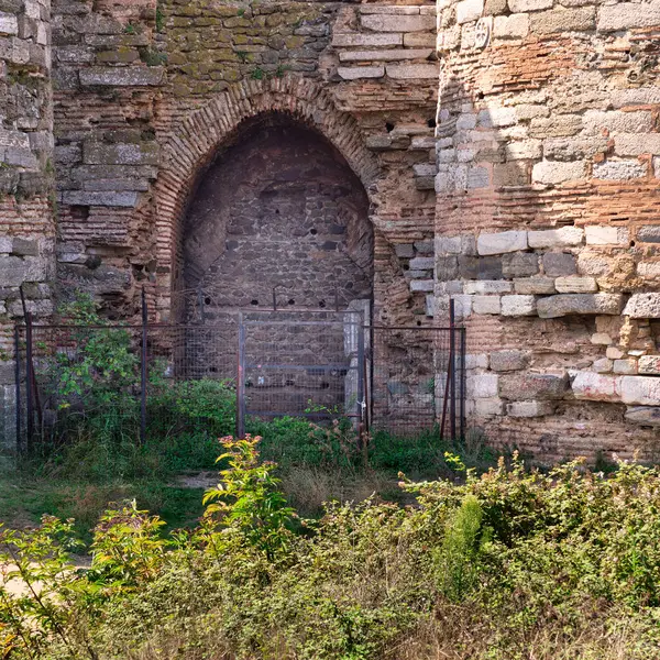 Ruinen Der Yoros Burg Yoros Kalesi Oder Der Genuesischen Burg — Stockfoto