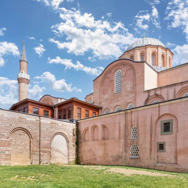 Zeyrek Camii, Molla Zeyrek Camii, 14. yüzyıl Orta Bizans mimari tarzı cami, eski adıyla Pantokrator Manastırı, Fazilet Caddesi, Zeyrek ilçesi, Fatih, İstanbul, Türkiye
