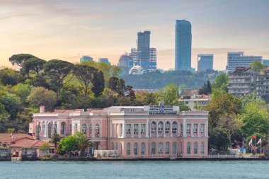 Metin Sabancı Baltalimani Hastalıkları Eğitim ve Araştırma Hastanesi, İstanbul, İstanbul 'da yer alan ve yemyeşil orman ve suyla çevrili modern bir hastane binası.