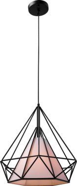 Pendant Light Set beyaz arkaplanda izole edildi. Arka planda izole edilmiş modern avize