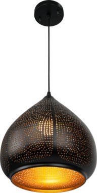 Pendant Light Set beyaz arkaplanda izole edildi. Arka planda izole edilmiş modern avize