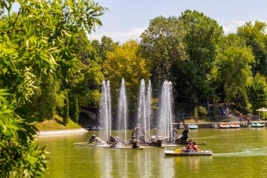 Almaty Kazakistan 18 Ağustos 2022 Almatı Central Park