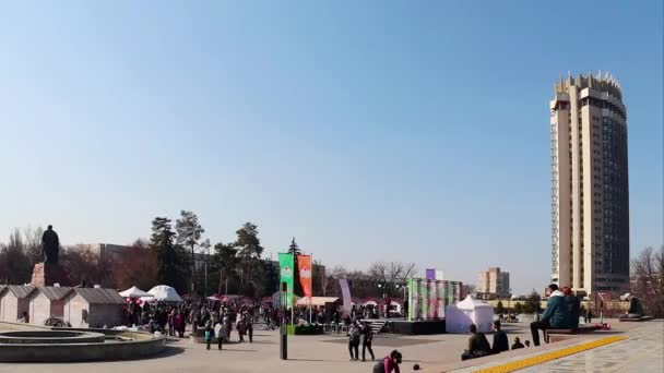 Almaty Video Timelapse Março 2023 — Vídeo de Stock