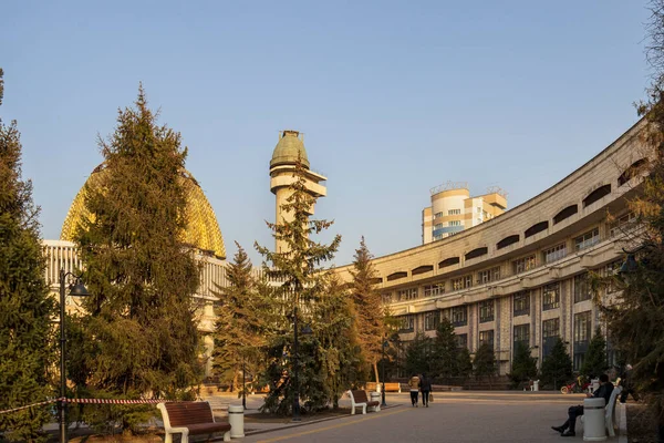 Almaty Kazakistan Marzo 2023 Palazzo Degli Scolari Almaty — Foto Stock