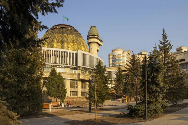 Almaty Cazaquistão Março 2023 Palácio Dos Alunos Almaty — Fotografia de Stock