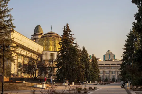 Almaty Kazakhstan Mars 2023 Palais Des Écoliers Almaty — Photo