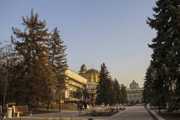 Almaty Cazaquistão Março 2023 Palácio Dos Alunos Almaty — Fotografia de Stock