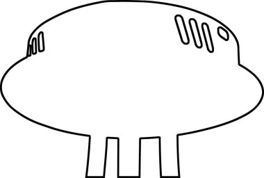 Avize raster çizimi. Kolye ışığı elementi. Beyaz arka planda modern avize. Dekor aksesuar tasarımı. Raster çizim çizimi