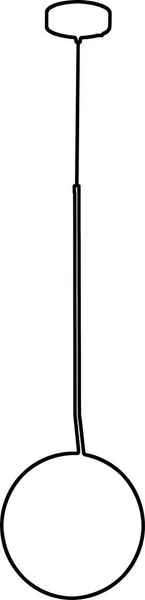 Rysunek Żyrandola Element Wiszący Światła Nowoczesny Żyrandol Białym Tle Projekt — Zdjęcie stockowe