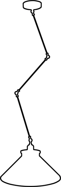 래스터 바탕에 현대의 샹들리에 액세서리 디자인 래스터 일러스트 스케치 — 스톡 사진