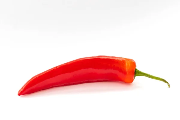 Red Pepper Isolated White Background Stock Photo