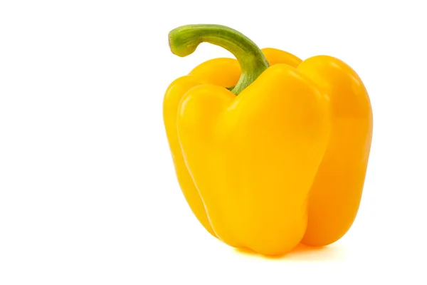 Yellow Pepper Isolated White Background — Stock Photo, Image