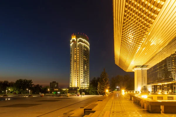 Almaty Stadt Kasachstan Mai 2023 Hotel Kazak Der Stadt Almaty — Stockfoto