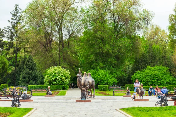 Almaty City Kasachstan Mai 2023 Gorki Central Park Der Stadt — Stockfoto