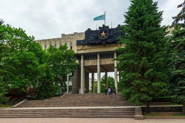 Almaty City Kazakhstan Mai 2023 Parc Des Gardiens Panfilov — Photo