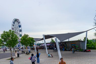 Almaty Kazakistan 19 Mayıs 2023. Almaty 'deki Kok Tobe Parkı