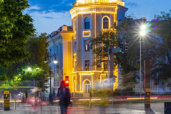 stock image Almaty City. Almaty Kazakhstan. 25 May 2023. Arbat Avenue in Almaty, Zhibek Zholy Pedestrian Street. Panfilov walking Street