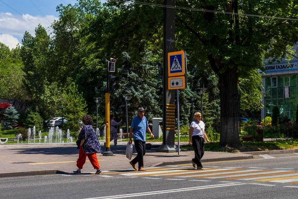 Almaty City Almaty Kazakhstan Juin 2023 — Photo