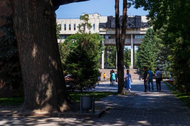 Almaty Şehri. Almaty Kazakistan. 26 Haziran 2023.