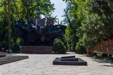 Almaty Şehri. Almaty Kazakistan. 26 Haziran 2023.