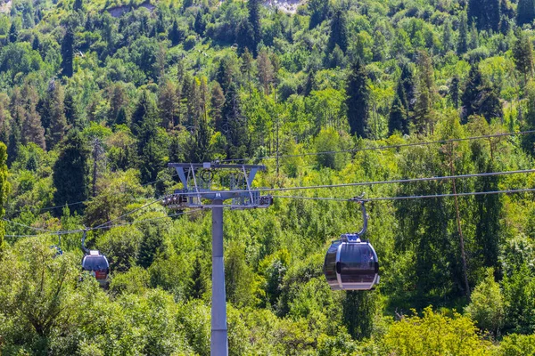 Almaty City July 2023 Kazakhstan Almaty Medeo Shymbulak Mountain Resort — Stock Photo, Image
