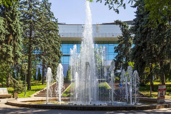 Miasto Almaty Lipca 2023 Kazachstan Almaty Dostyk Avenue — Zdjęcie stockowe