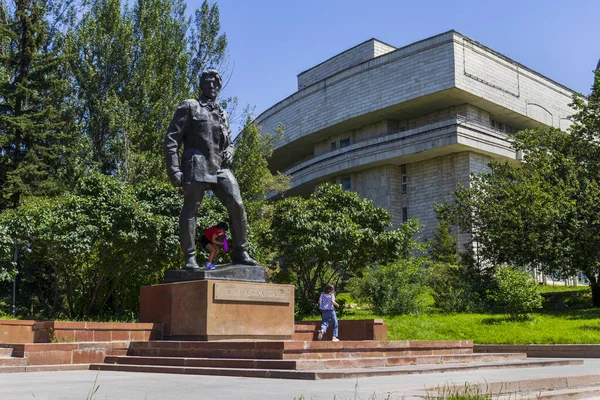 Almaty City Julio 2023 Kazajstán Almaty Dostyk Avenue — Foto de Stock