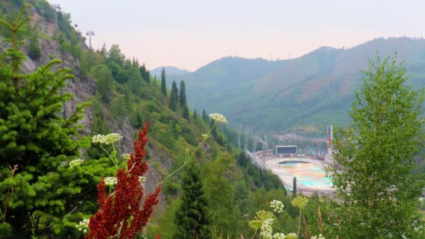 Vidéo Almaty City Août 2023 Medeo Shymbulak Mountain Resort — Video
