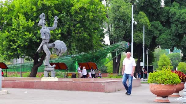 Almaty City Vidéo Août 2023 Cirque État Kazakh — Video